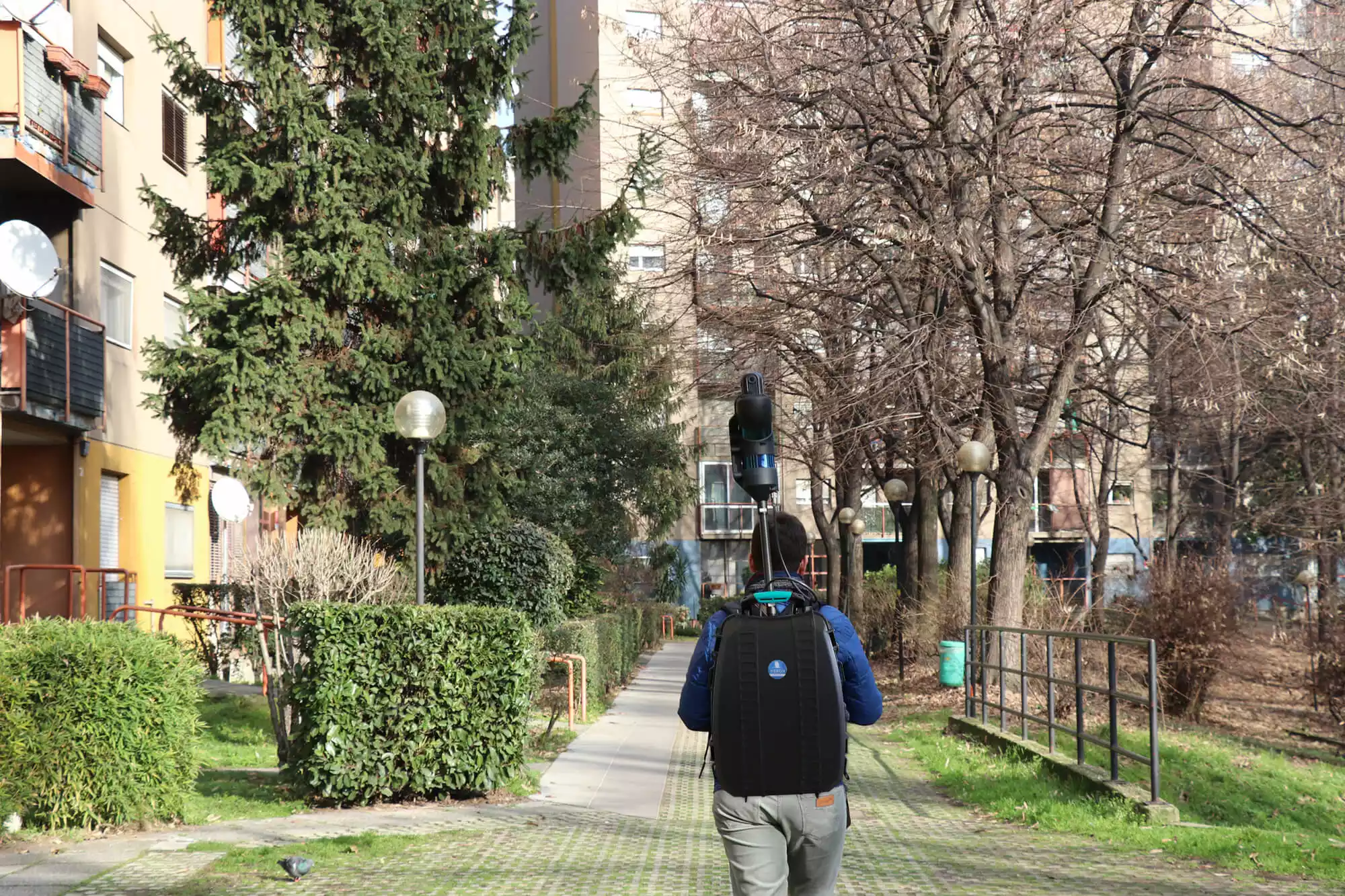 HERON MS TWIN Color - acquisizione rapida in ambiente esterno