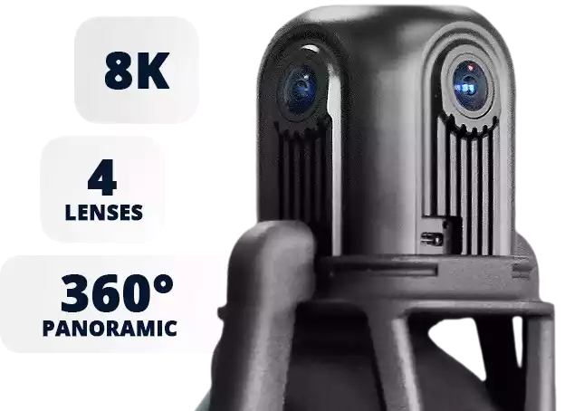 HERON MS TWIN Color_8K pano camera