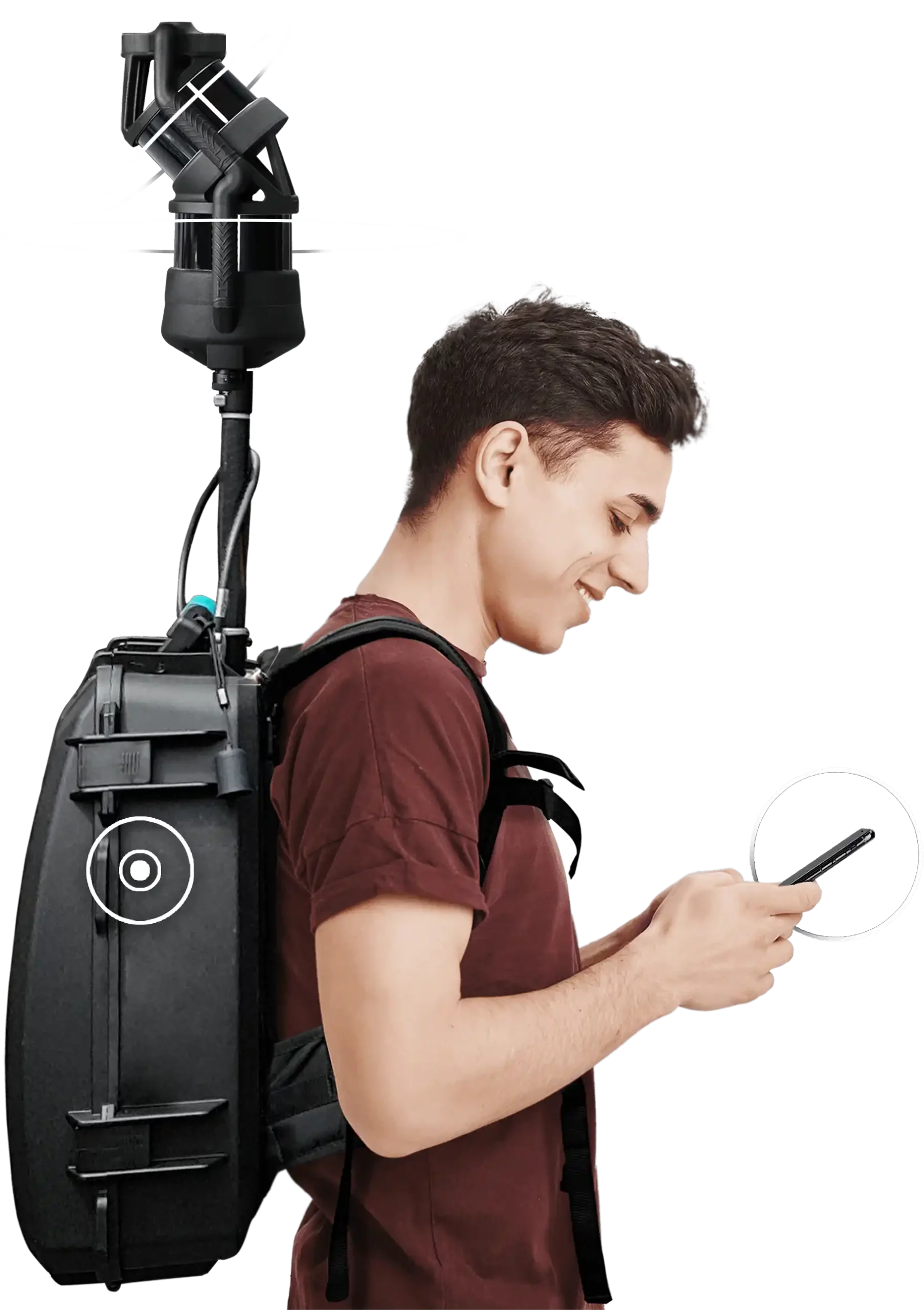 HERON MS TWIN - Wearable and compact